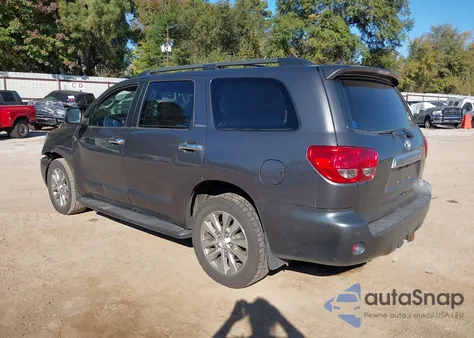 2011 Toyota Sequoia Limited 5.7L V8 z USA, uszkodzony, nr VIN 5TDKY5G18BS031655